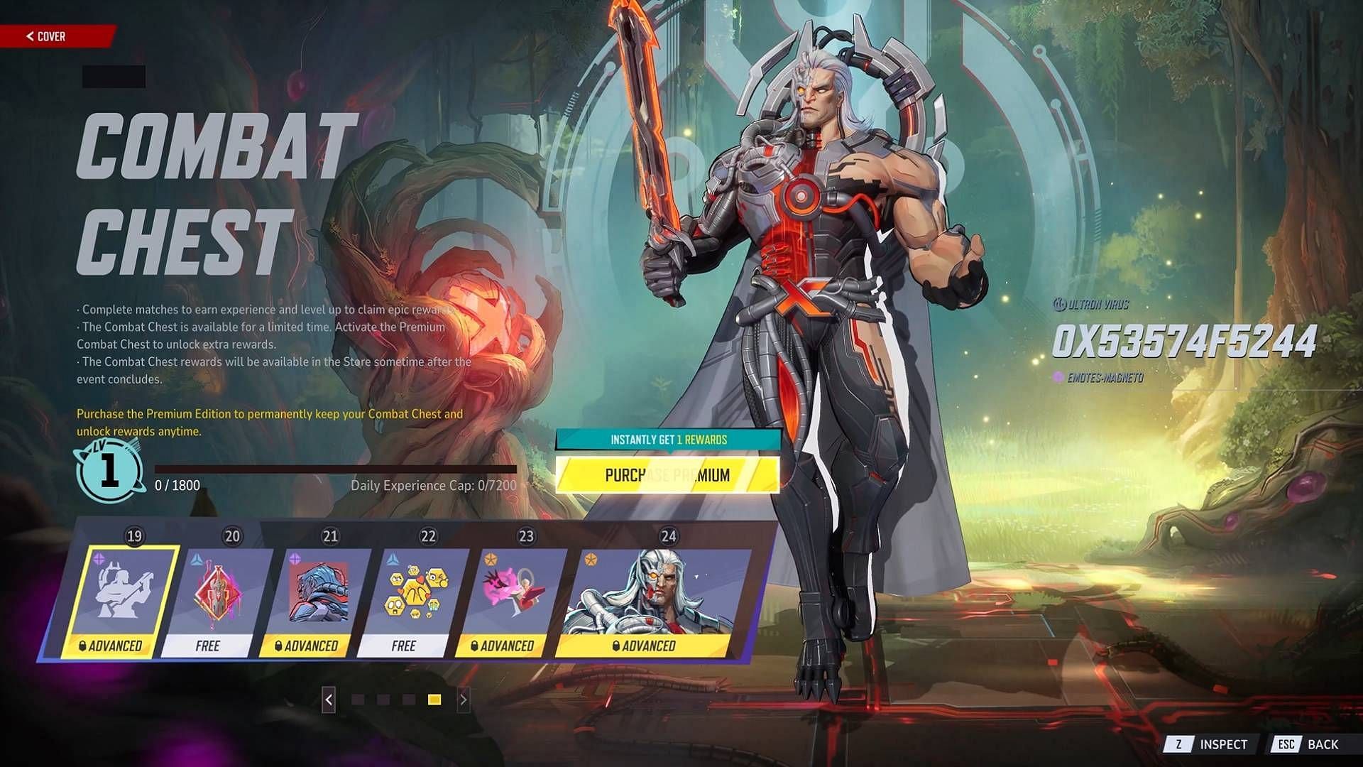 A still of the new Magneto costume in Marvel Rivals (Image via NetEase Games)